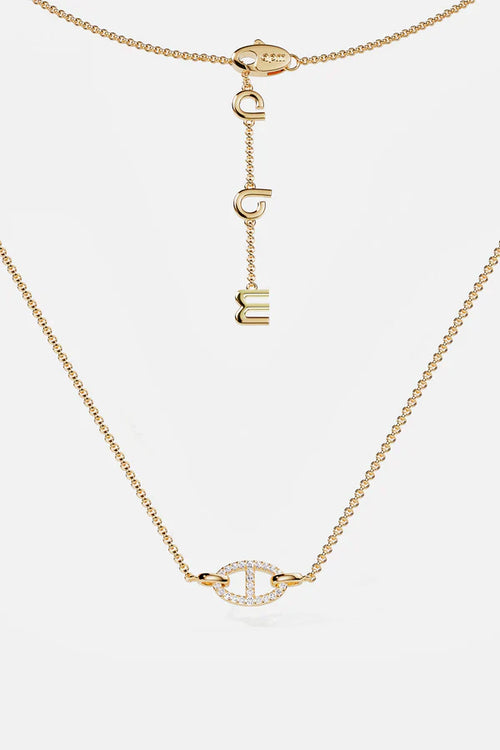 Isla Marina Necklace | Gold