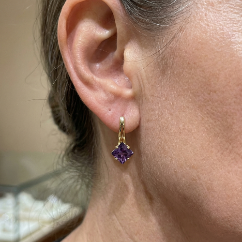 Zephira Crownlight Earrings | Rose Gold