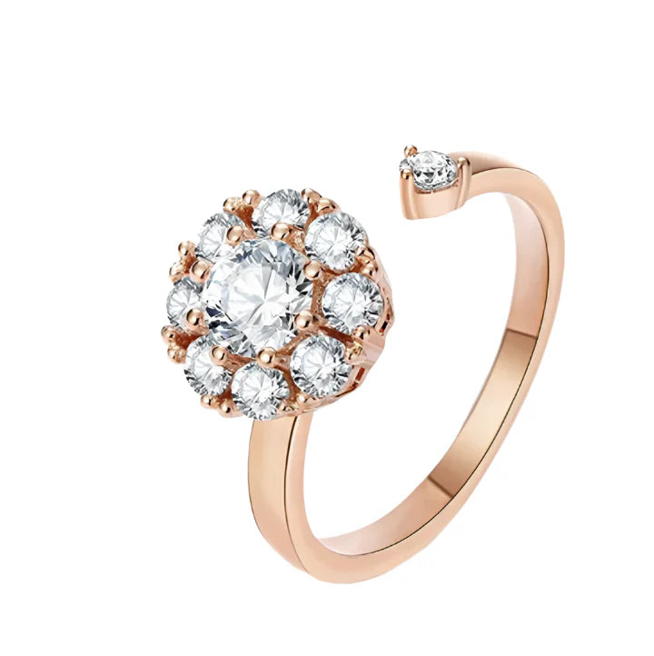 Aurea Fidessa Ring | White Gold