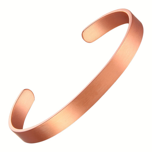 Minimalist Copper Cuff Bracelet
