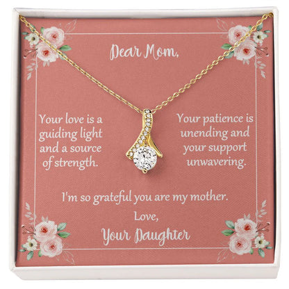 To My Mom - Guiding Light Love Necklace