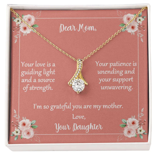 To My Mom - Guiding Light Love Necklace