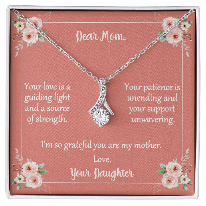 To My Mom - Guiding Light Love Necklace