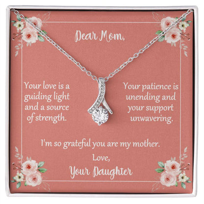 To My Mom - Guiding Light Love Necklace
