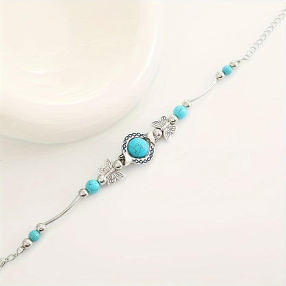 Oasis Butterfly Drift Bracelet | White Gold