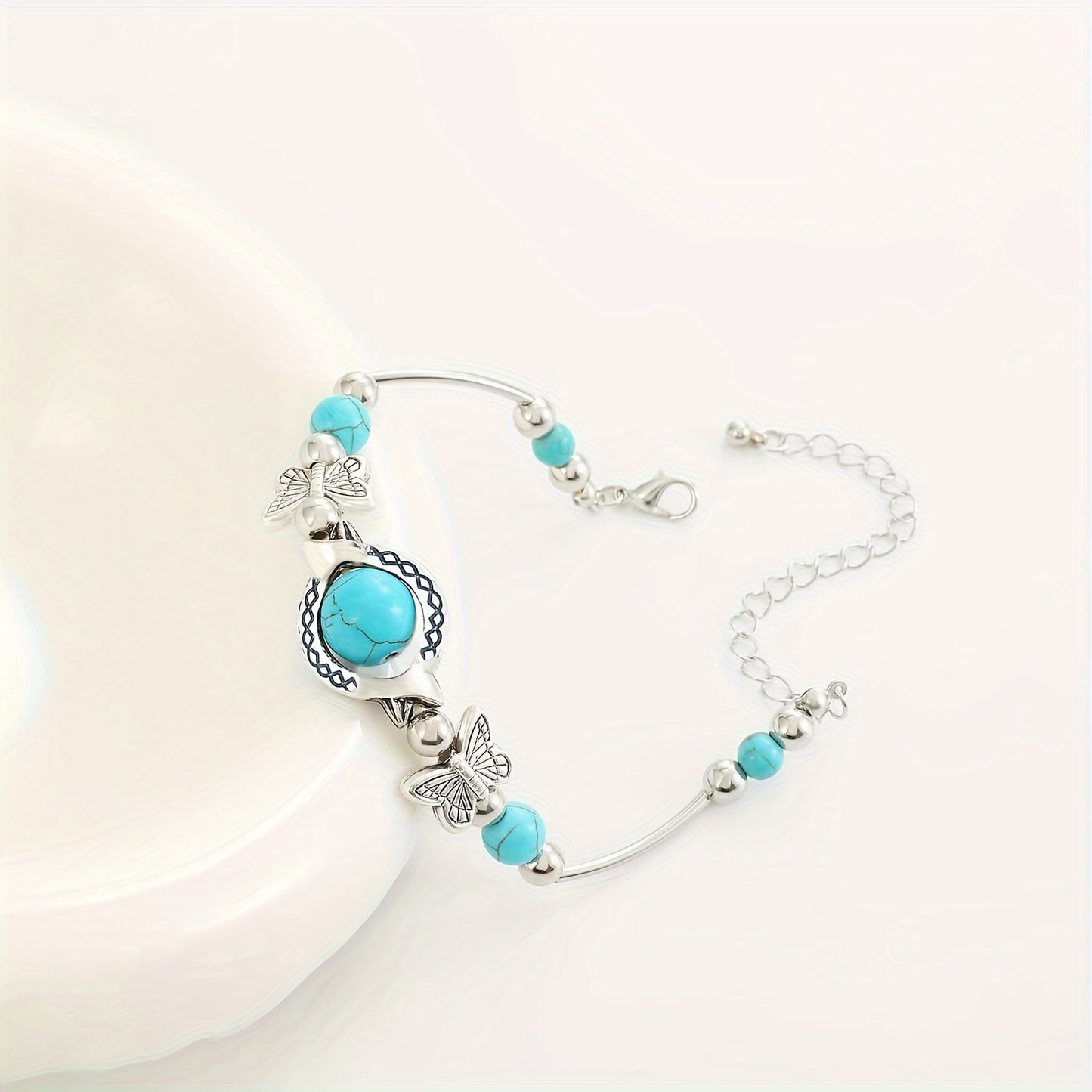 Oasis Butterfly Drift Bracelet | White Gold