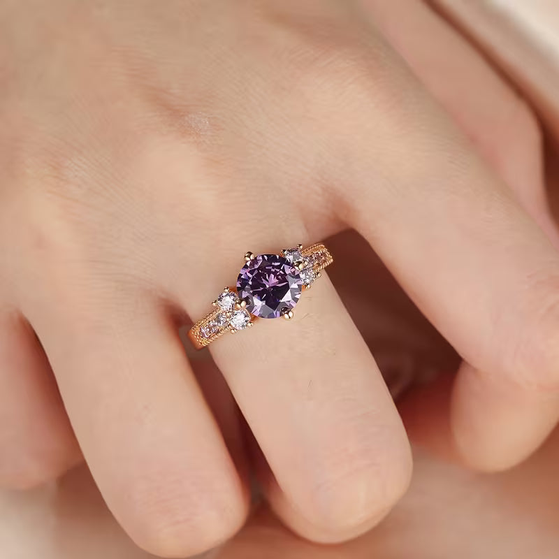 Celia Virelyn Ring | Rose Gold