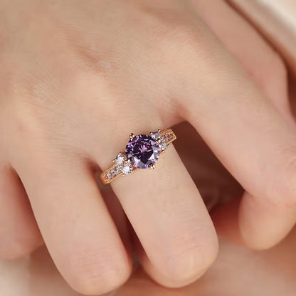 Celia Virelyn Ring | Rose Gold