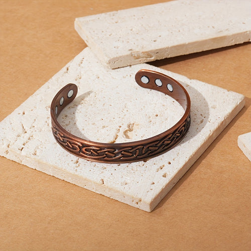 Seraphina Twist Copper Bracelet