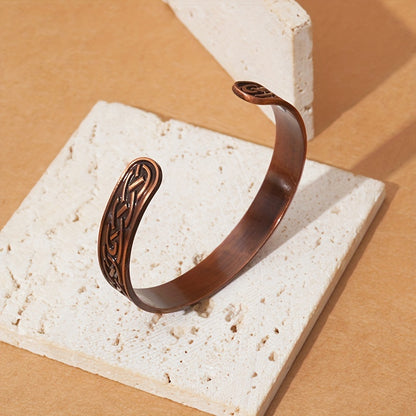 Seraphina Twist Copper Bracelet