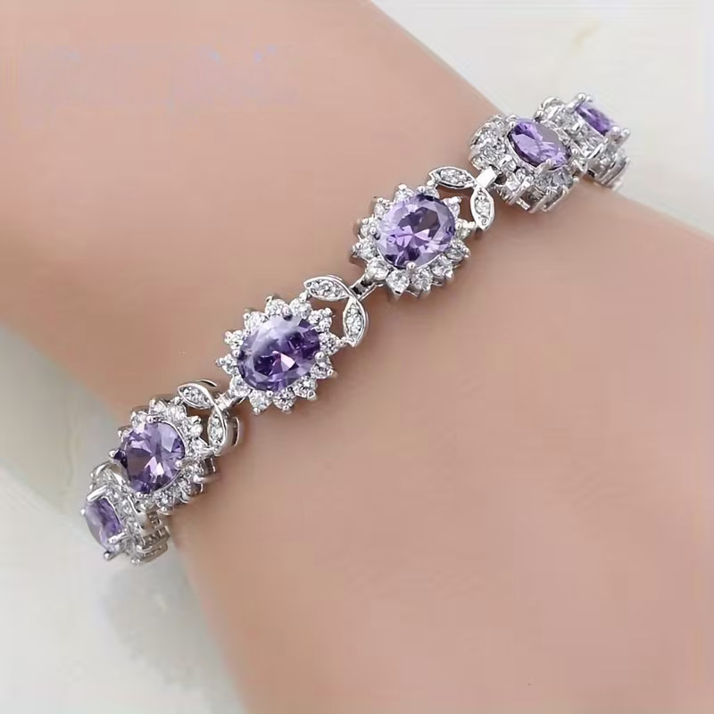 Iridessa Violetthorn Bracelet | White Gold