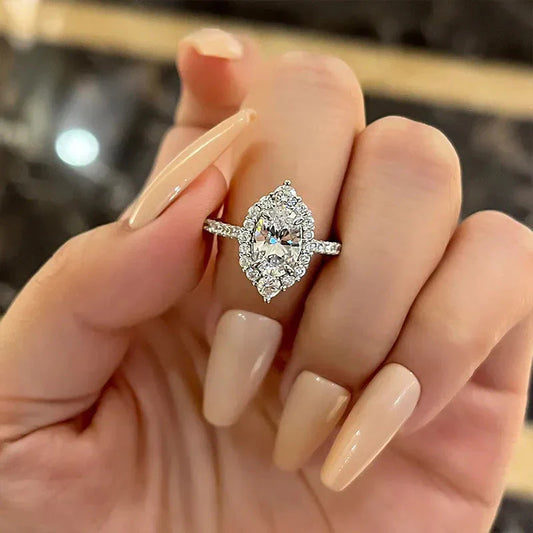 Florinda Marchesi Ring | White Gold