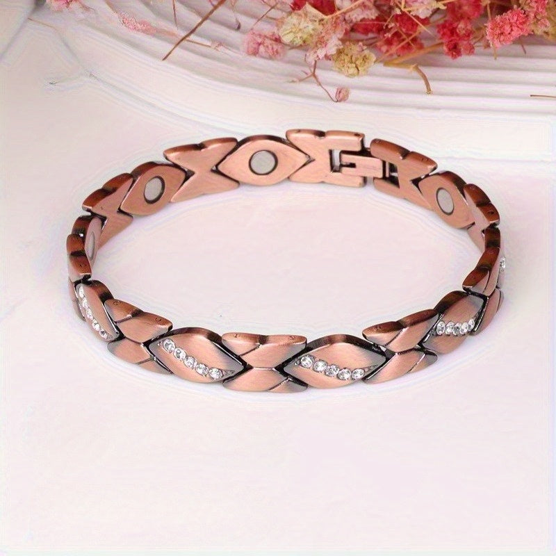 Emmeline Mosaic Copper Bracelet