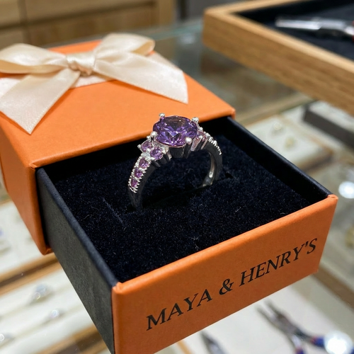 Celia Virelyn Ring | White Gold