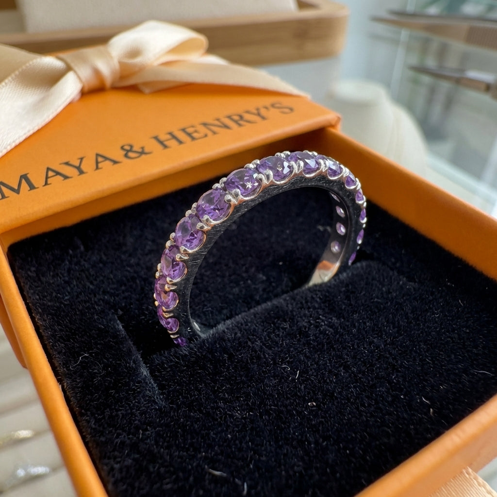 Soraya Amelune Ring | White Gold