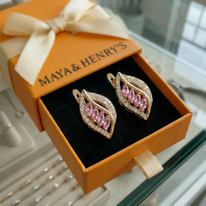 Isola Blushlune Earrings | Gold