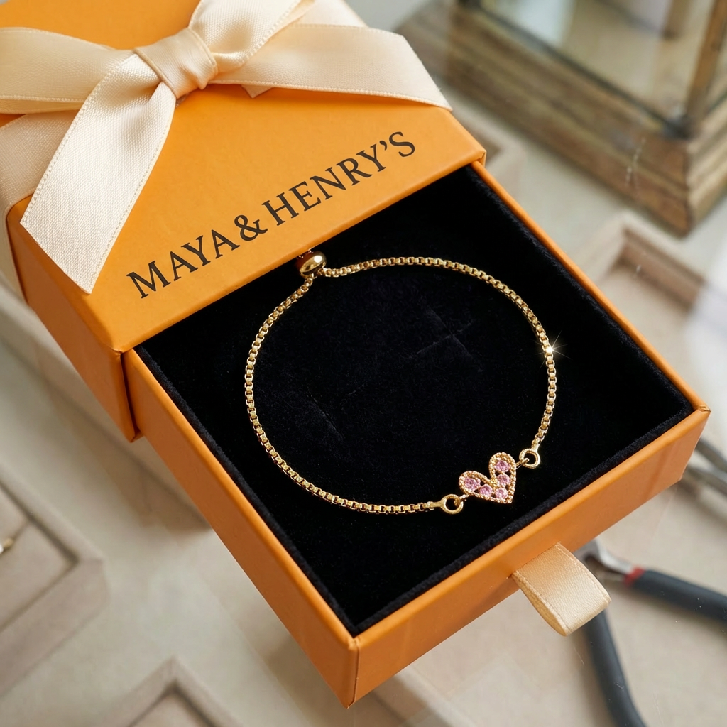 Blush Love Bracelet | Gold