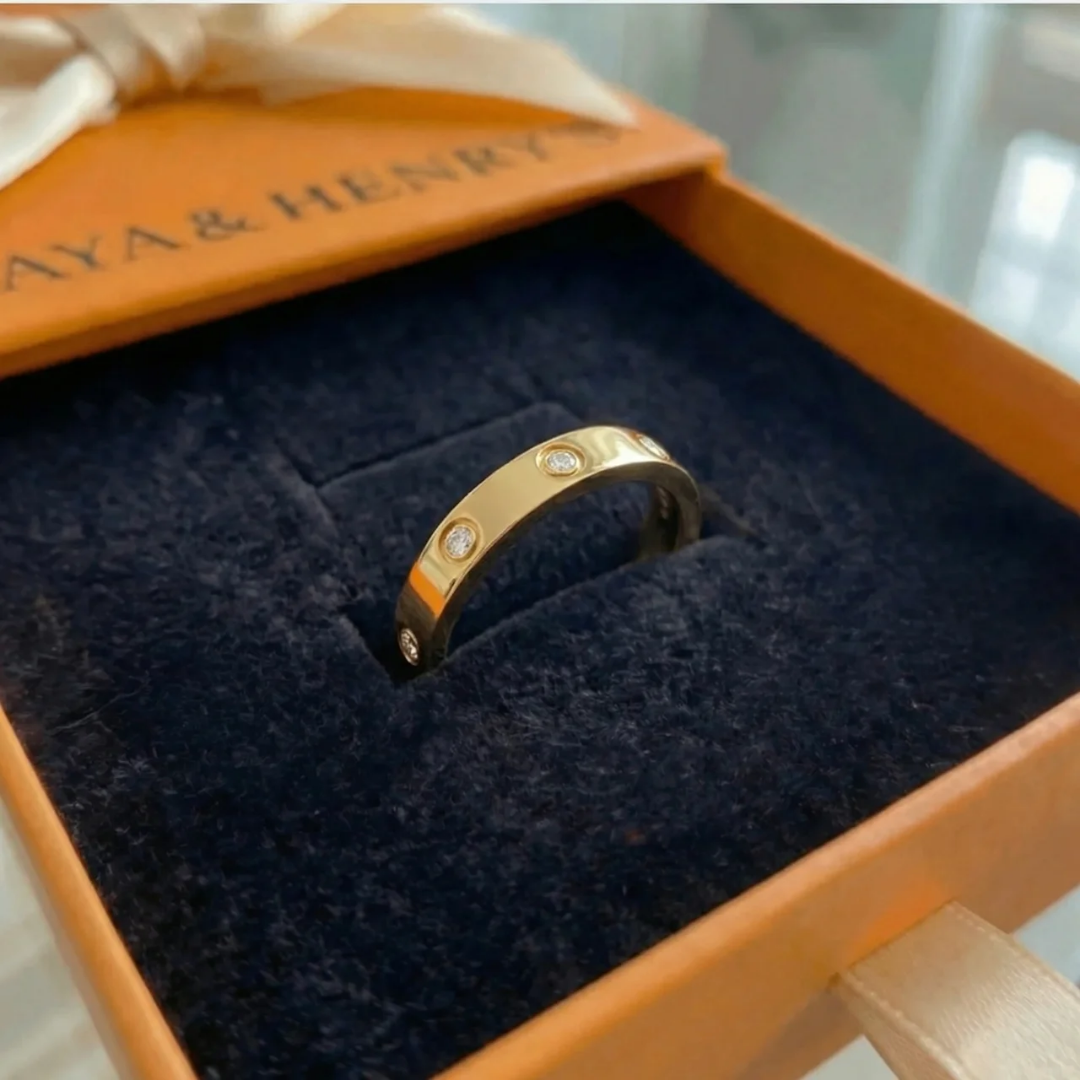 Promise Band Ring | Gold