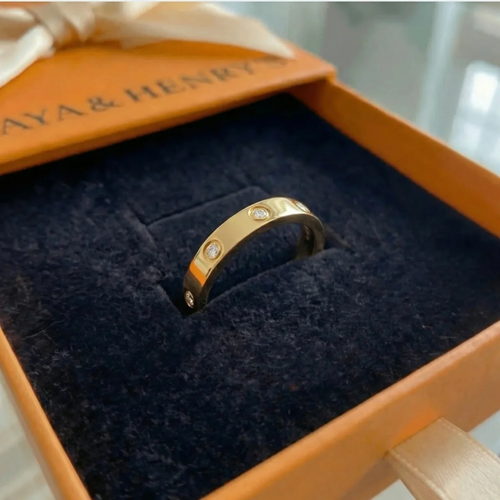 Promise Band Ring | Gold