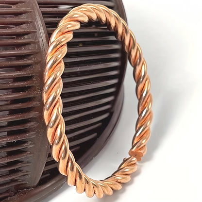 Cordelia Weave Copper Bracelet