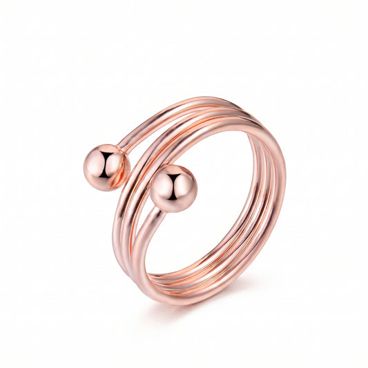 Ripple Copper Ring