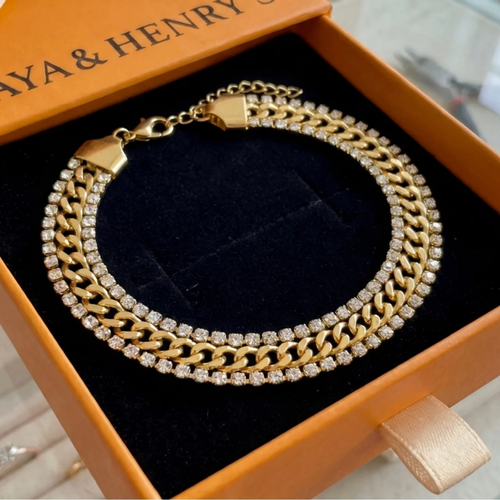 Vela Bracelet | Gold